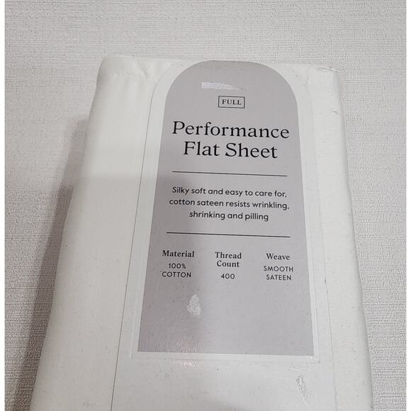Threshold W85'' x L96'' performance flat sheets - Picture 3 of 7